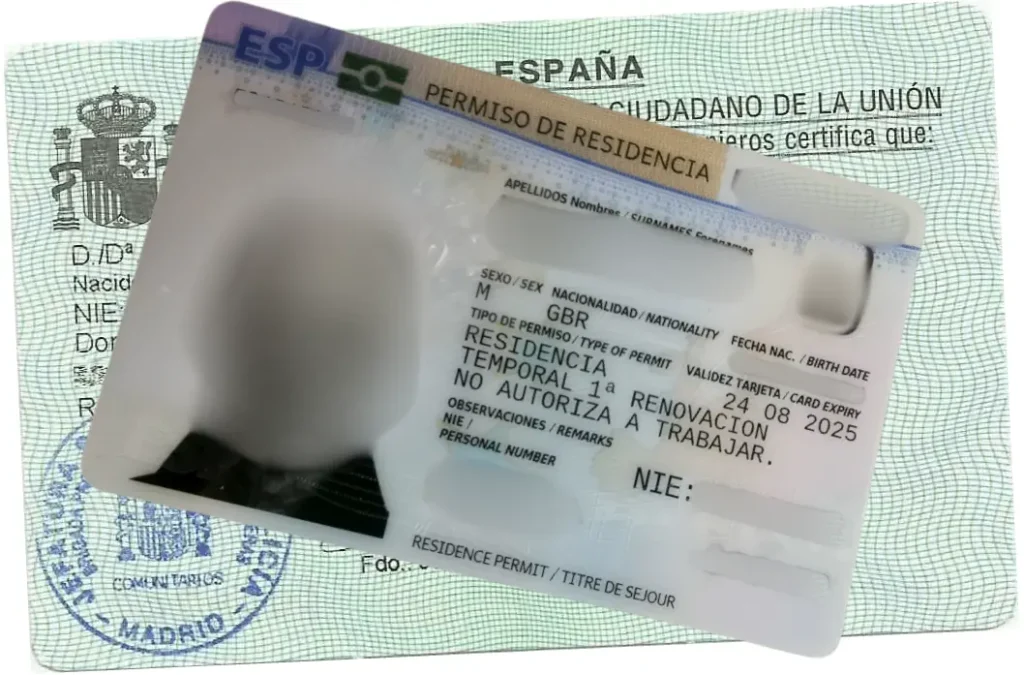 Get TIE card Malaga