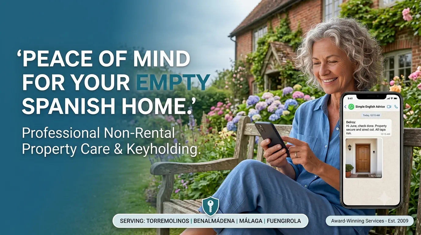 Non-Rental Property Care & Keyholding on Costa del Sol