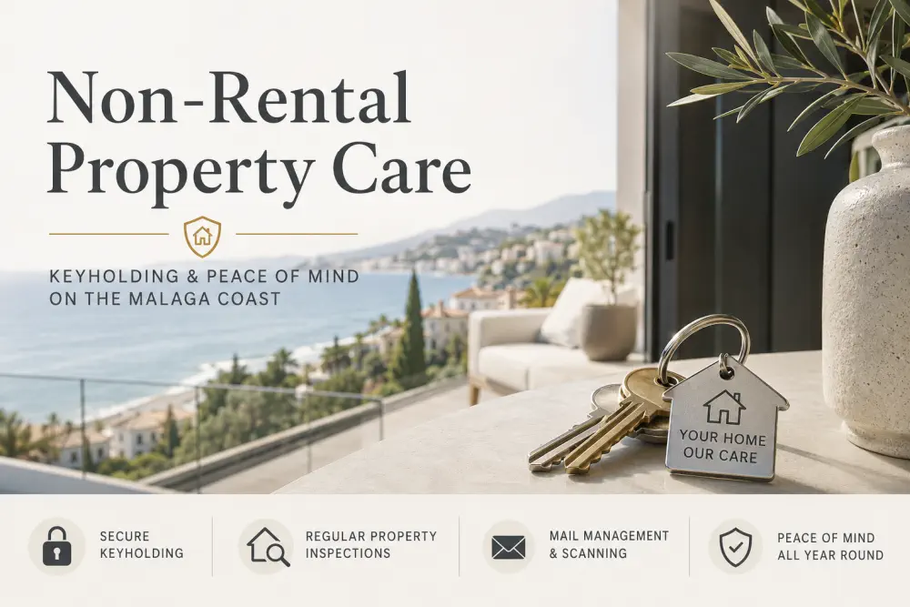 non-rental property care and keyholding Torremolinos Benalmadena