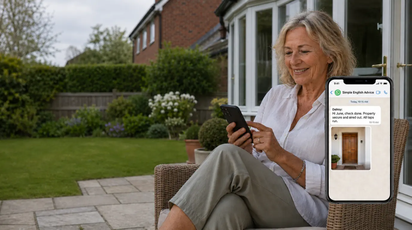 Professional property care and keyholding for a Spanish home