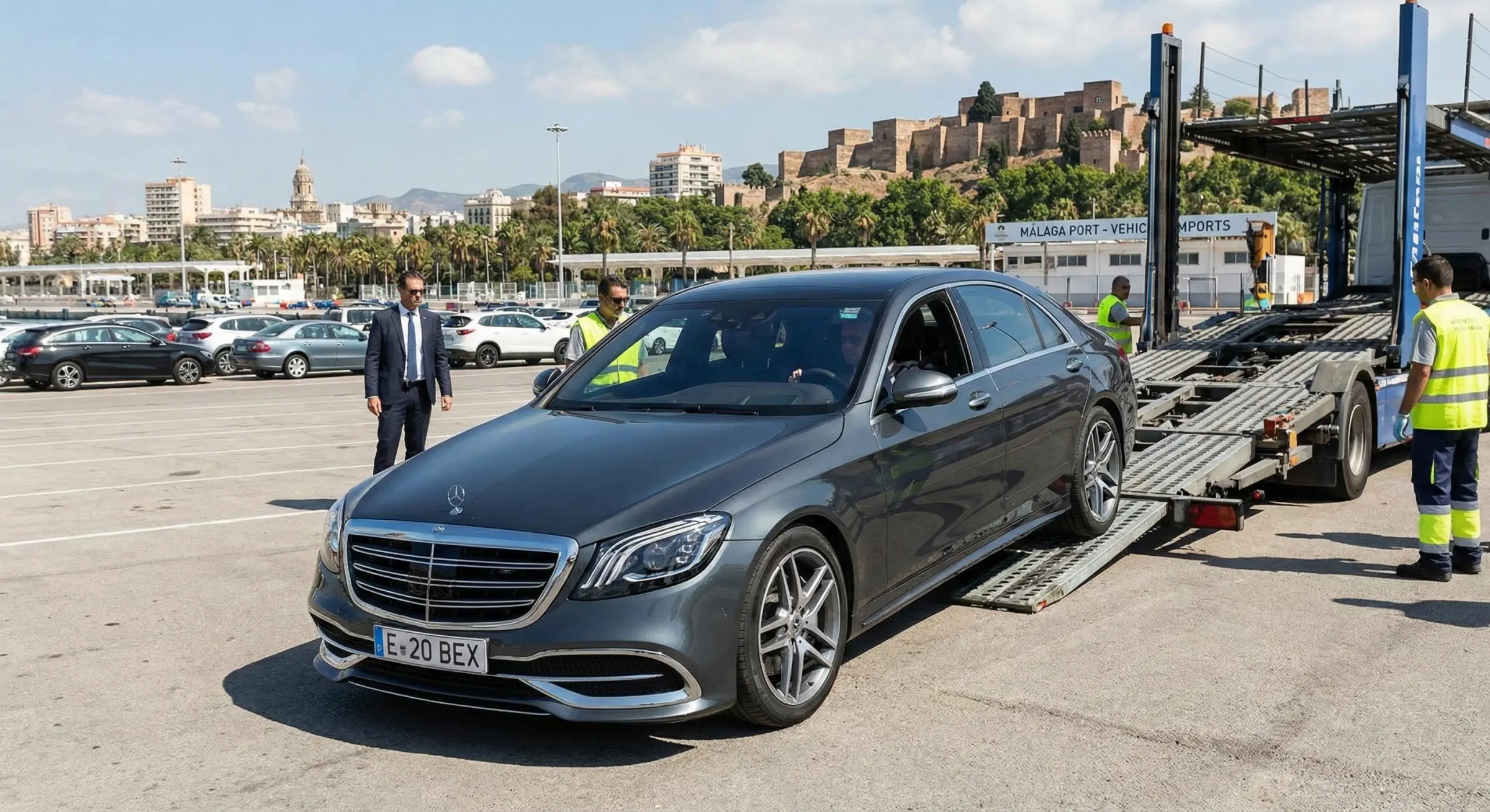 Registering an imported car on Spanish number plates in Malaga